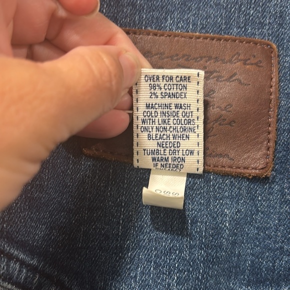 Abercrombie & Fitch Jean Trucker Jacket size M - Picture 11 of 12